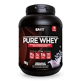 Protein Pulver Heidelbeere 750g - Premium Eiweiss protein pulver für Muskelaufbau - Whey Protein Isolate - Protein Pulver mit Shaker Empfehlung - für Shaker Protein & Fitness - EAFIT