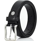LINDENMANN Gürtel Herren Vollleder 30 mm schwarz, Größe/Size:95