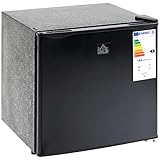 HOMCOM Mini-Gefrierschrank 35 L Gefrierbox elektrisch freistehend 161 W Mini Gefriertruhe Minikühlschrank -14 bis -24℃ 5-stufige Temperaturregelung 47 x 44,2 x 48,8 cm