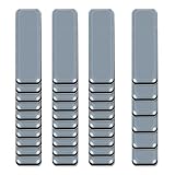 36 Stück Möbelgleiter Teflon Selbstklebend 70x19mm Möbelgleiter-Set Teppichgleiter Möbel Bewegen Pads Effektiver Schutz Ihrer Möbel Stühle Böden Teflongleiter PTFE Teppichgleiter