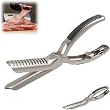 Festberg RipMaster Edelstahl Rippenvorbereitungswerkzeug – Ergonomischer Membranentferner für BBQ-Enthusiasten, spülmaschinenfestes BBQ-Zubehör