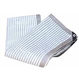 Aluminet Auto-Sonnenschutzstoff, reflektierender Schattenstoff für Garten, Terrasse und Strand, 55 % UV-Block, 2,0 m x 2,5 m, Überdachung für den Außenbereich