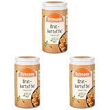 Ostmann Gewürze - Bratkartoffel Gewürzsalz | Pikant-salziges Gewürz für Kartoffelgerichte | 60 g in der Streudose (Packung mit 3)