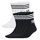 adidas Socks Socken 10er Pack (DE/NL/SE/PL, Numerisch, 46, 48, Regular, Regular, black white)