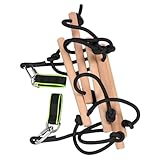 Yardwe 1Satz Kletterseilleiter für Klettergerüst für Outdoor Aktivitäten Einfach zu Montierende Seilleiter Fördert Körperliche Betätigung und Spielspaß im Freien