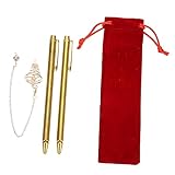 MAGICLULU 1 Satz Messingdetektor Wünschelruten Wünschelruten Werkzeugschlüssel Spirituelles Pendel Messingpendel Ortungsstäbe Für Verlorene Gegenstände Detektionsstäbe