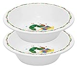 Raupe Nimmersatt Müslischale Hello Friend 2er Set, Weiß