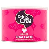 Drink Me Chai Spiced Chai Latte 1kg (1er-Pack) - Einfach Wasser hinzufügen, Chai Latte-Pulver (50 Portionen)