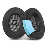 Einfach zu ersetzende Ohrpolster für Bose QC25, QC35, QC45, entworfen für Komfort und längere Nutzung (für QC35)