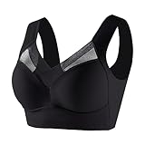 Rpporm BH Damen Ohne Bügel Bügelloser BH Halt Grosse Grössen Ultrakomfortabler Tshirt BH Soft Atmungsaktiver Schlaf BH Nahtlos Weicher Push Up Bra Klassische Bustier BH Modern