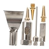 HAMPPLIES Teiliges Lötspitzen aus Premium Metall Langlebig und Stabil Passend für Gaslötkolben Einfache Montage Vielseitig Einsetzbar für Schweißen und Löten Ersatz für Präzise Arbeiten
