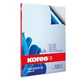 Kores 78478P Durchschreibepapier, DIN A4, blau, 100 Blatt
