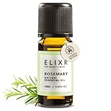 ELIXR – Rosmarinöl zur Raumbeduftung, für Aromatherapie & als Massageöl – 100% naturreines ätherisches Öl aus Rosmarin – zertifizierte Naturkosmetik aus Deutschland (10ml)