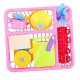 MILISTEN 1 Satz Küchenspielzeug für küche spielset tun so, als würden sie Kochen für Küchengeräte Spielküchenzubehör Mini-Schneidebrett Puppenhaus-Küche Plastik