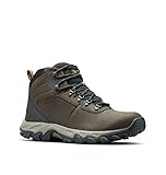 Columbia Newton Ridge Plus II WP wasserdichte Wanderstiefel für Herren, Braun (Cordovan x Squash), 44 EU