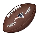 Wilson Unisex-Adult NFL LICENSED BALL NE American Football, BROWN, Uni