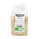 Oltresole, Italienische Bio-Perlgraupen 1 kg, ballaststoffreiches Bio-Getreide, gut für Suppen, Salate und Eintöpfe, aus italienischem Anbau, Ideale Familienpackung