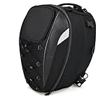 HXCKBLBY Motorbike Riding Bag Für Royal Enfield Bullet/Meteor/Classic 350 500 Interceptor 650 Continental GT 535 Himalayan 411 wasserdichte Motorrad-Hecktasche Motorcycle Side Bag