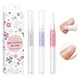 Makartt Nagelöl Cuticle Oil Pen - 3 Nagelpflegestift Revitalisierendes Nagelpilz Nagelhautöl für die Nagelhaut Nagelreparaturöl Nagelhautweichmacher Moisturizer Nail oil