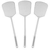 Fliegenklatsche Mückenschutz 3 Stück Manuelle Insektenklatsche Fliegenschutz mit Stark Griffür für Fliegen, Wespen, Mücken und Insekten