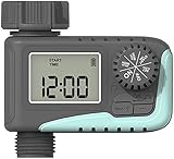 Royal Gardineer Gartenbewässerung Uhr: Digitaler Bewässerungscomputer mit LCD-Display (Bewässerungscomputer Garten, Schaltuhr für Bewässerung, Gartenschlauch)