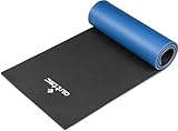 Outtec 2-Lagen-XPE-Isomatte Touristen Matte-XPE-Schaum-Isomatte-Zeltmatte 1,2cm dick Schlafmatte-Camping Survival Faltisomatte–Campingunterlage Perfekt für Outdoor-Aktivitäten,Schawrz-Blau,180x50 cm