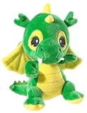 Heunec 379374 Drache Knuffi Plüschtier, Green