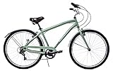 Huffy Herren Sienna Hybrid-Fahrrad, grün, M