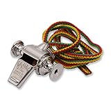 ACME Samba Whistle Metall No. 444 | Instrumentalpfeife | Karneval | Rhythmus-Pfeife | Percussion