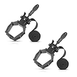 STAHLWERK 2 x Rahmenspanner | Winkelspanner | Bandspanner | Eckspanner | Spannhilfe mit 4 Spannbacken und 4 m Nylongurt