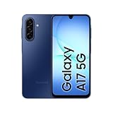 Samsung Galaxy A17 5G AI Smartphone, KI-Handy mit Android, Dünner 7,5-mm-Rahmen, 50-MP-Kamera, 128 GB Speicher, 4 GB RAM, 5.000-mAh-Akku, Blue, 2,5 Jahre Herstellergarantie [Exklusiv auf Amazon]