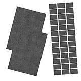 Parliky 50 Stück Kohlepapier Transferpapier Schwarzes Einseitiges Durchschlagpapier für Klare Linien Multifuntionales Nachzeichnen und Kopieren für Kunsthandwerk Büro Zuhause