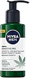NIVEA MEN Sensitive Pro Gesichts- und Bartbalsam (150 ml), feuchtigkeitsspendende Creme für Männer mit Hanfsamenöl & Vitamin E, beruhigender, leichter Balsam für Bartträger
