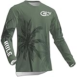 HULG MTB-Trikot, Herren-Radtrikots, Motocross-Trikot, Downhill-Anzug, Schnell Trocknend Und Atmungsaktiv, Geeignet Für MTB/BMX/Cross-Country-Motorräder Und Andere Sportarten (Color-09,L)