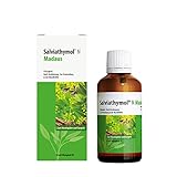 Salviathymol N MADAUS: Mundspülung bei Entzündung von Zahnfleisch und Mundschleimhaut mit sieben ätherischen Ölen, 50 ml