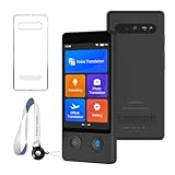 Xupurtlk Sprachübersetzer Gerät, Übersetzer Gerät Testsieger, Sprachübersetzer Ohne Internet, W12 Translator Echtzeit 144 Sprachen mit WiFi/Offline/Foto Unterstützung für Reisen,Lernen und Business