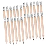 Tofficu 60 Stück Teiliges Kurze Hb Bleistifte Holzbleistifte Kleine Radierbare Schreiblernbleistifte für Schüler Künstler Lehrer Ergonomisch Leichte Kurze Stifte für Zeichnen Schreiben