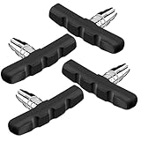 Dokeno 2 Paar V-Brake Bremsbeläge, Bremsbacken Fahrrad, Bremsklötze V-Brake, Bremsbeläge Fahrrad, Bremsgummi, Bremsschuhe für V-Brake, Fahrrad, Straßenrad, Mountainbike