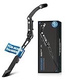 WATSABRO Fahrradständer 24-29 Zoll für Runde Rohre - Schnell Höhenverstellbarer Fahrrad ständer, Leichtbau-Aluminiumlegierung Hinterbauständer für E-Bikes, MTB, Citybikes (45 kg)