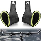 1 Paar Innerbarends Lenkerhörnchen Fahrrad Fahrradlenker Griffe Lenkerenden Fahrrad, Ergonomische rutschfeste MTB Fahrradteile für 21.8-22.2 mm Lenker, Lenkerverlängerung für MTB Fahrräder