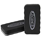 ECENCE Whiteboard Schwamm magnetisch 2er Set - Trockenreinigung, Whiteboard Reiniger für Flipcharts, Magnettafeln & Magnet-Pinnwände