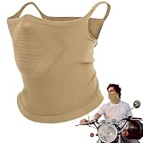 Gesichtsmaske Bandana Neck Giter | 1-Pack Multifunktional UV-Schutzschal | Elastizitätsröhrchen mit Ohrschleifen | Windschutz Sonnenschutz für Männer & Frauen | Radfahren, Angeln, Wandern, Nutzung im
