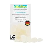 WILHELM Müller Zuckerfreie Salbei Bonbons - Bonbons mit Salbeigeschmack - Im praktischen Beutel aus Deutschland - 1250g