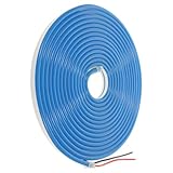 CLISPEED Wasserdichter LED Lichtschlauch Flexible Silikon LED Strip Leiste für Outdoor Ambientebeleuchtung Kaltweiß Zuschneidbar Biegsam Energiesparend Vielseitig Einsetzbar