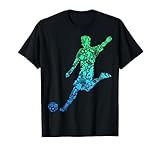 Fußball Fußballer Kinder Jungen Herren T-Shirt