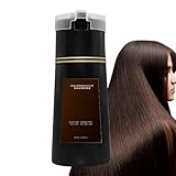 Eventerde Nova Hair Dye Shampoo - Nova Hair Instant Dye Shampoo, Nova Haarfärbeshampoo, Mildes Natürliches Haarfärbeshampoo, Nova Hair Color Shampoo Haarpflege Für Haar Und Kopfhaut