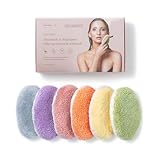 Waschies Abschminkpads/Waschpads- 6er-Set Bunt (Pastellfarben) – sanfte Gesichtsreinigung - waschbar, wiederverwendbar & hypoallergen - alle Hauttypen – Alternative zu Wattepads & Abschminktüchern
