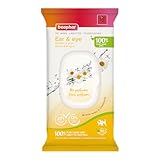 Beaphar Pflegetücher Ohren & Augen für Hunde und Katzen, 30 Stück