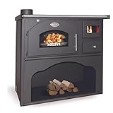 Küchenofen BALKAN ENERGY, Modell Classic GFS 5.9kW, Ofen Links