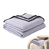 Leichte Kühldecke, Sommerkühldecke,Dünne Kühldecke für Hitzewallungen, extra | Leichte maschinenwaschbare Sommerdecke reguliert Körpertemperatur und Feuchtigkeit